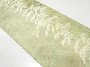 アンティーク　松原模様織り出し袋帯（材料）